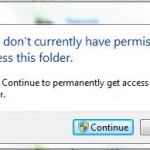 Mengatasi File/Folder Permission Error di Windows 7
