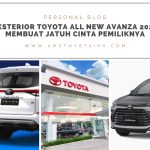 Eksterior Toyota ALL NEW AVANZA 2022 Membuat Jatuh Cinta Pemiliknya