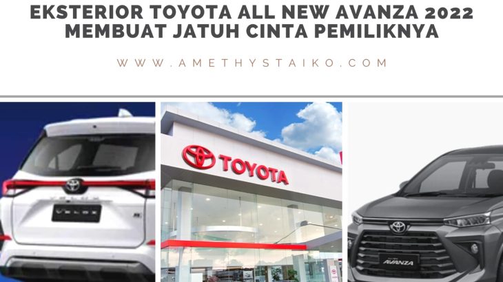 Eksterior Toyota ALL NEW AVANZA 2022